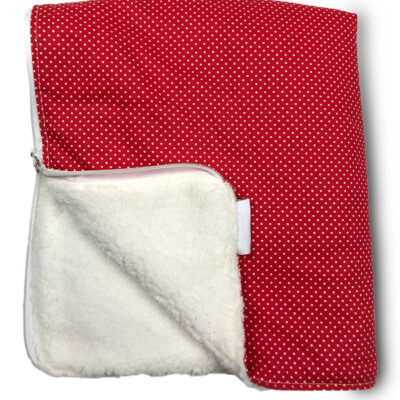 Saco borreguito para perros.