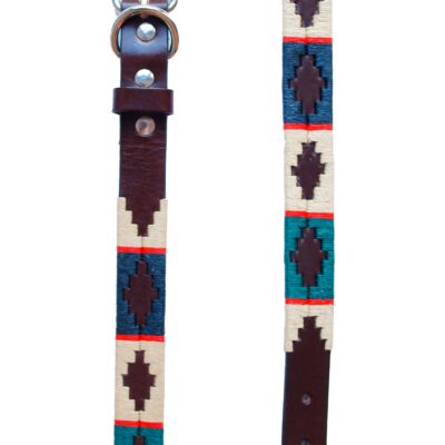 Collar Patagonia de cuero para perro o gato